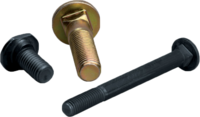 1/4&quot; X 1&quot; GALV CARRIAGE BOLT
